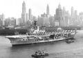 HMS Ark Royal, Нью-Йорк, 1957 г.