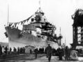 Спуск на воду USS Astoria, 16 декабря 1933