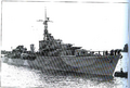 Эсминец Athabaskan, конец 1943 - начало 1944 гг.