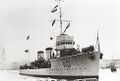 Audace (ex-Kawakaze) в гавани Венеции 10 ноября 1918 г.