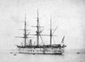 HMS Audacious на Китайской Станции, 1888 год.