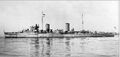 HMS Aurora на испытаниях, март 1937 г.