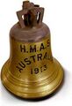 Корабельный колокол HMAS Australia.