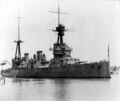 Линейный крейсер HMAS Australia в Суэцком канале, 1919 г.