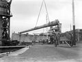 305-мм/45 орудия Мark Х, демонтируемые с линейного крейсера HMAS Australia, 1923-24 гг.