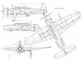 Схема Nakajima B6N Tenzan