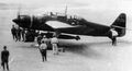 Aichi B7A2 Ryusei с подвешенной торпедой.