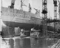 HMS Barham на верфи John Brown