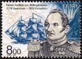 Марка посвященная Беллинсгаузену