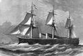 HMS Bellerophon иллюстрация из журнала