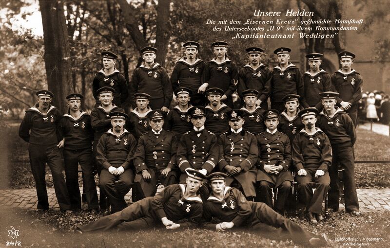 Файл:Besatzung des U-Bootes U 9.jpg