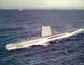 USS Blackfin (SS-322) после переоборудования по программе GUPPY IA (1964 год)
