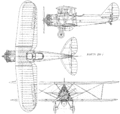 Схема Martin BM-1.