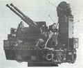 Британская сдвоенная 40-мм корабельная автоматическая установка (вид без бронирования).