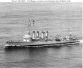 USS Boggs в роли радио-управляемой цели. 26 марта 1936г