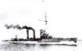 SMS Bremse выходит на испытания, август 1916 г. Заретушированные на снимке иллюминаторы в средней части корпуса иногда выдаются за отличительную особенность этого корабля.