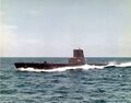 USS Bugara (SS-331) после оснащением шноркелем (1969 год)