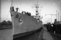 Прибытие «Emden» в Вильгельмсхафен из 1-го похода, 14 марта 1928 г.