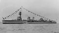 Легкий крейсер HMS Calypso в 1917 году.
