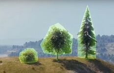 Маскировка деревьев