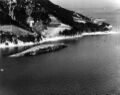 Опрокинувшийся Izumo, 1945 год.