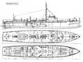 Чертеж. Катер S-1