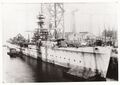 HMS Colombo на достройке