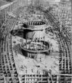 USS Maryland во время постройки в 1917 году.