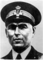 Командир крейсера Bartolomeo Colleoni капитан 1 ранга Умберто Новаро, посмертно удостоенный Золотой медали за воинскую доблесть.