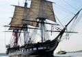 Фрегат USS Constitution.