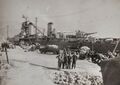 Тяжелый крейсер Suffren в Тулоне. 21 сентября 1945 года.