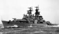 Ракетный крейсер «Грозный» в Средиземном море, 30 октября 1985 года