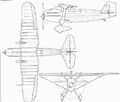 Схема Curtiss XF6C-6