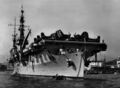 Авианосец USS Saipan в Гонконге в феврале 1954 года