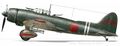 Aichi D3A2 Model 22 c бортовым кодом 'AI-2-236' из состава авиагруппы IJN Shokaku, июнь 1943 года