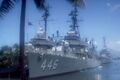 USS Radford (DD-446) в Перл-Харборе, июнь 1968 год