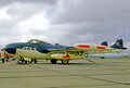 Палубный истребитель-бомбардировщик De Havilland DH112 Sea Venom.