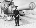 Адмирал флота Дэвид Битти на борту HMS Queen Elizabeth