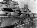 Повреждения SMS Derfflinger после Ютландского сражения.