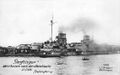Повреждения SMS Derfflinger после Ютландского сражения.