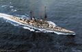 Линейный крейсер SMS Derfflinger.