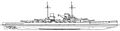 Линейный крейсер SMS Lützow, 1916 г.