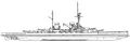 Линейный крейсер SMS Hindenburg, 1918 г.