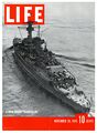 Deutschland на обложке американского журнала Life. 20 ноября 1939 г.