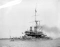 HMS Devastation на ходовых испытаниях