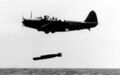 Сброс торпеды Mk13 с торпедоносца Douglas TBD Devastator