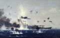 Нападение американской авиации на IJN Shōhō.