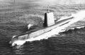 USS Diodon (SS-349) после переоборудования по программе GUPPY IIA (1963 год)
