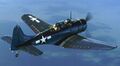 Пикирующий бомбардировщик Douglas SBD Dauntless