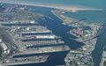 Современный вид порта Дюнкерк.